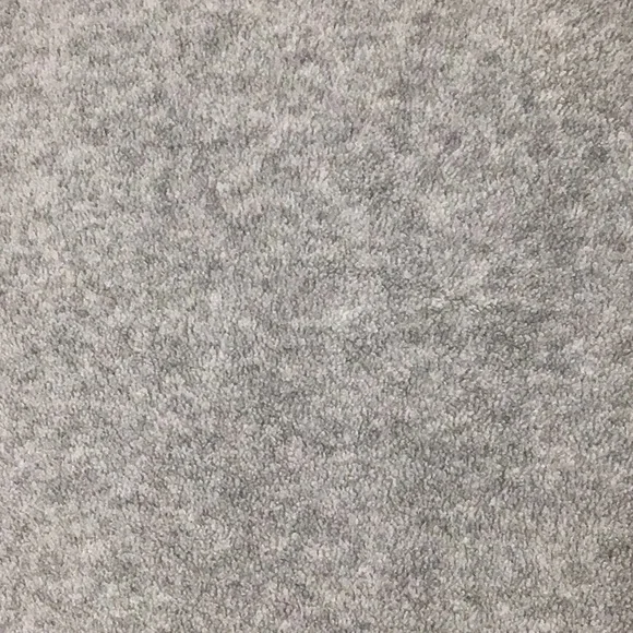 Cuffy’s Cozy Gray Sleeveless Fleece Vest with Black Trim.  Front zipper. - Picture 7 of 7